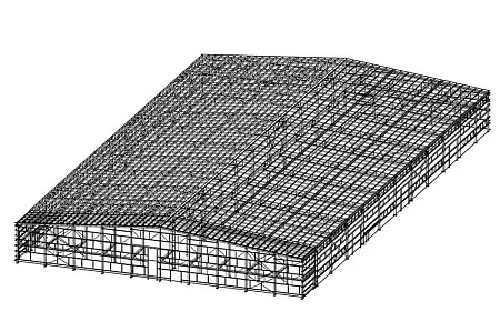 Складской комплекс со встроенной административной частью размерами 60,00х104,00х7,20 м