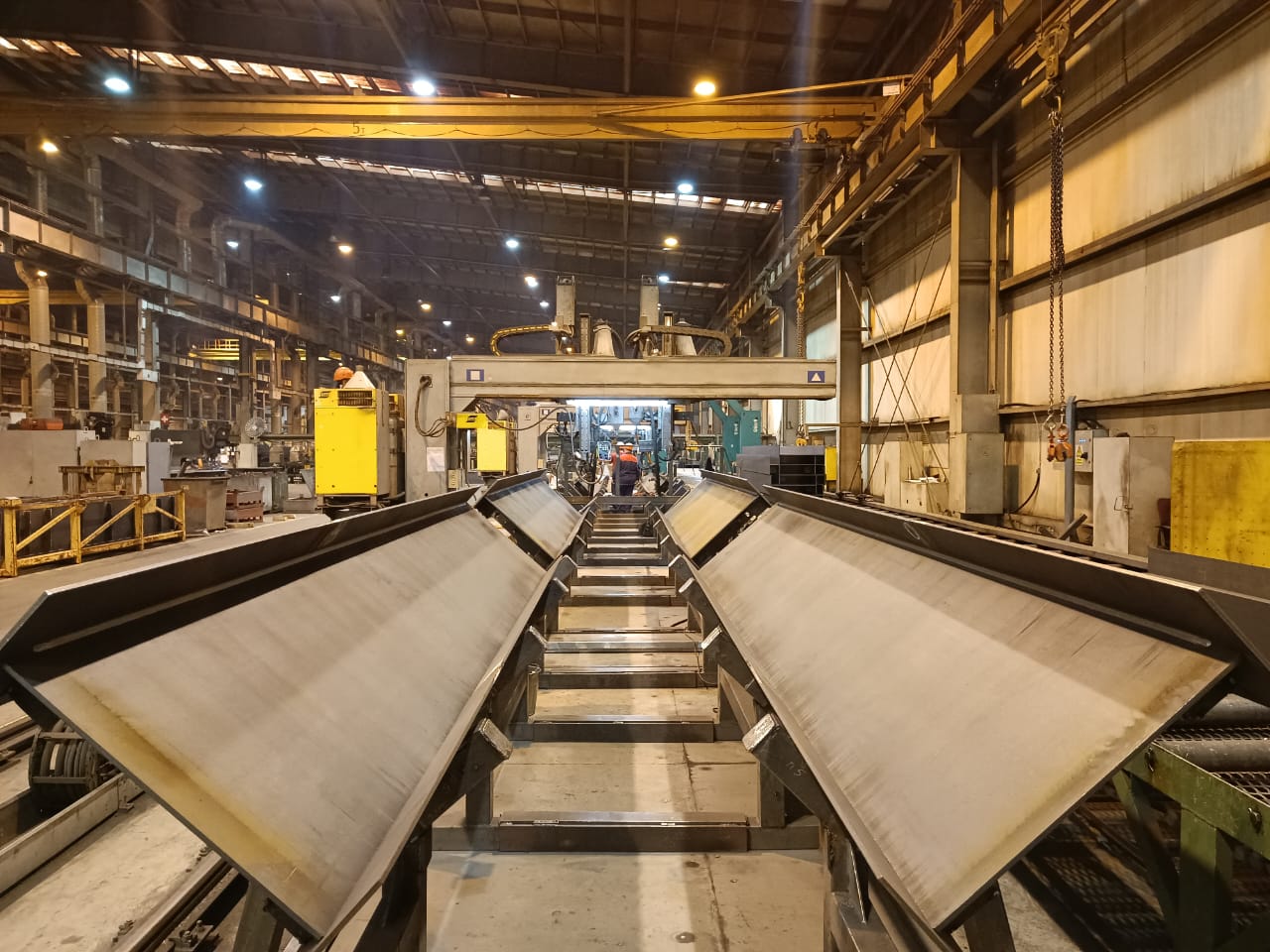 «Венталл стальные решения» запустил ещё одну сварочную линию: 300 тонн сварного двутавра в месяц