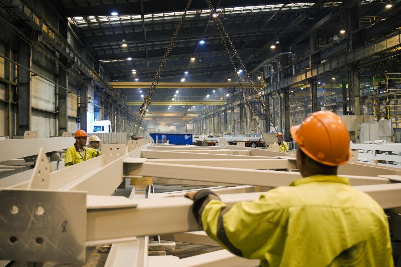 1000 тонн металлоконструкций «Венталл» для строительства спортивного объекта в Калужской области 