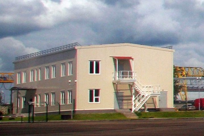 Завод "Цинкоград". Административное здание размером 12,00х24,00х7,20 м