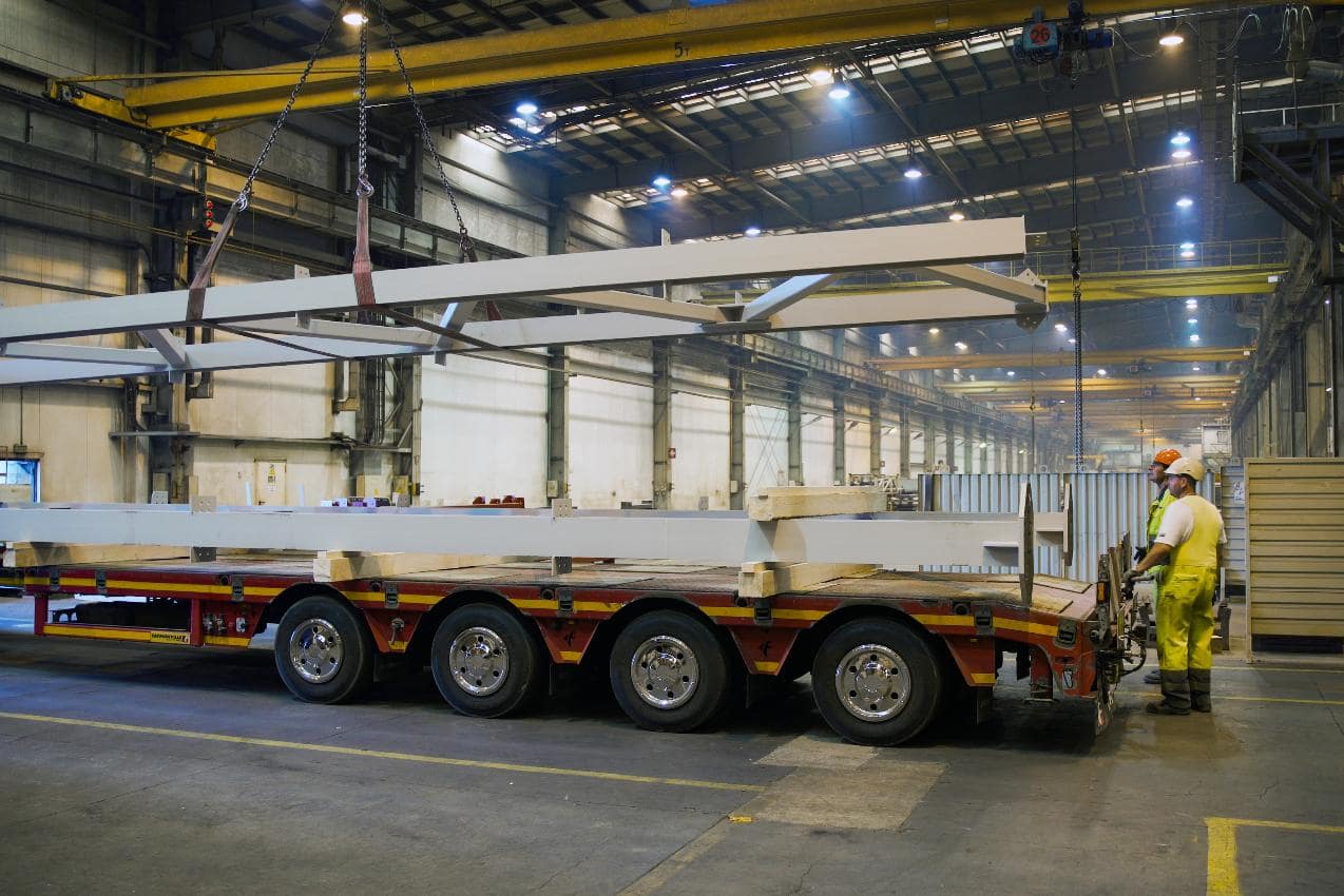 1000 тонн металлоконструкций «Венталл стальные решения» для строительства спортивного объекта в Калужской области 