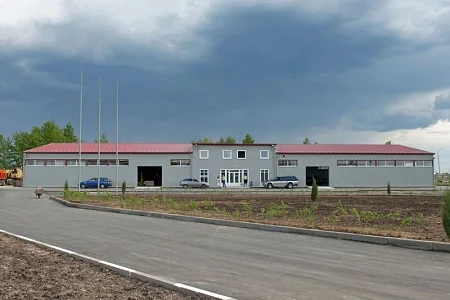 Станция технического обслуживания автомобилей размерами 21,00х24,00х4,80 м (2 здания)