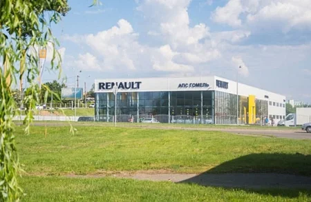Автоцентр Renault размерами 22,00х84,00х6,00 м