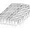 Здание производства полипропиленовой мешкотары размерами 48,00х96,00х4,20 м
