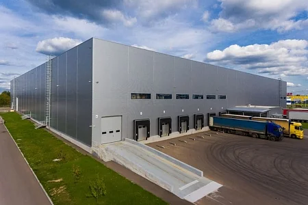 Производственно-складской корпус комплекс ООО «Вило Рус» размерами 129,00х136,00х12,40 м
