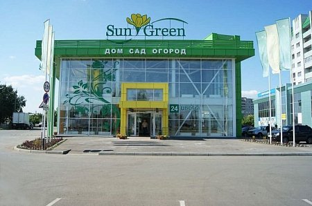 Торговый центр Sun Green размерами 24,52х76,625х9,045 м