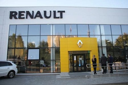 Автоцентр Renault размерами 22,00х36,00х6,90 м