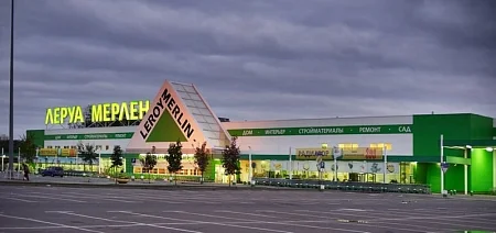 Дополнительные конструкции каркаса здания гипермаркета «ЛЕРУА МЕРЛЕН»