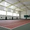Теннисный корт в доме отдыха "Снегири" размерами 19,00х48,00х7,20 м