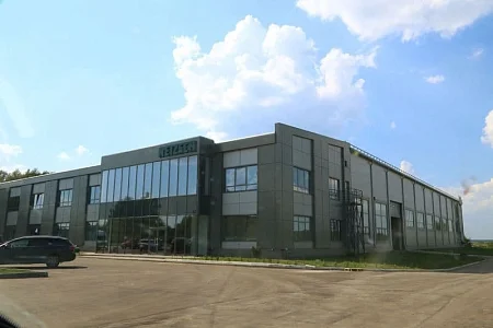 Завод по производству оборудования NETZSCH размерами 48,00х78,30х9,00/7,20 м