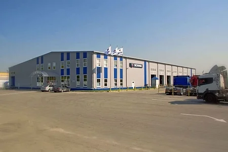 Сервисный центр SCANIA «Север-Скан» размерами 42,00х72,50х7,20 м