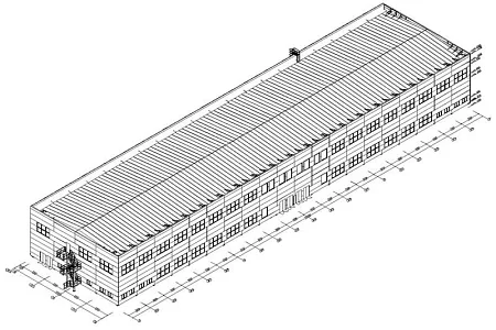 Завод «Самсунг Электроникс РУС Калуга (SERK)». Цех вставки размерами 42,00х96,00х4,50 м и АБК размерами 24,00х100,00х10,00 м