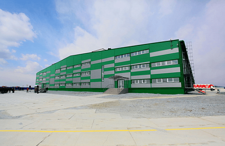 Складской комплекс "Производственно-логистический центр "ВЛ-ПАРК" размерами 78,00х246,00х8,00 м