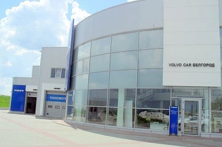 Автомобильный салон Subaru "Фортуна-Авто" и Volvo "Volvo Car Белгород" размерами 49,00х52,00х6,70/7,20 м